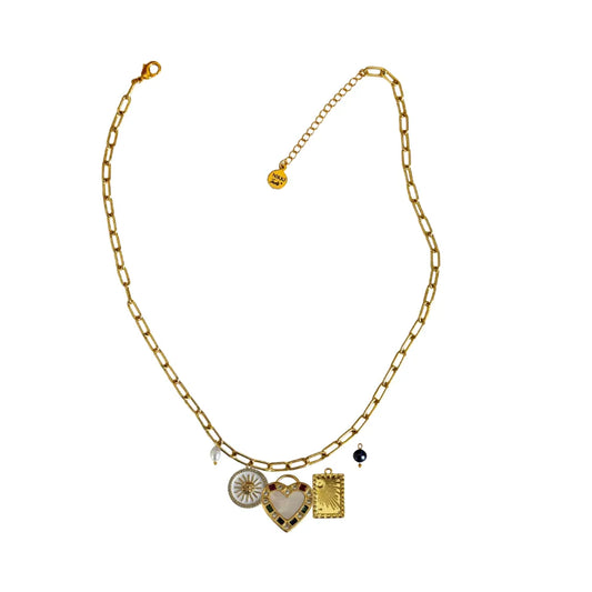 Custom Charm Necklace - Customer's Product with price 44.00 ID lEKB2AWO3U4scTUVXUwqhCJN