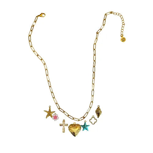 Custom Charm Necklace - Customer's Product with price 74.00 ID 2UUvu6xKaCF3KNLcB6KtdWST