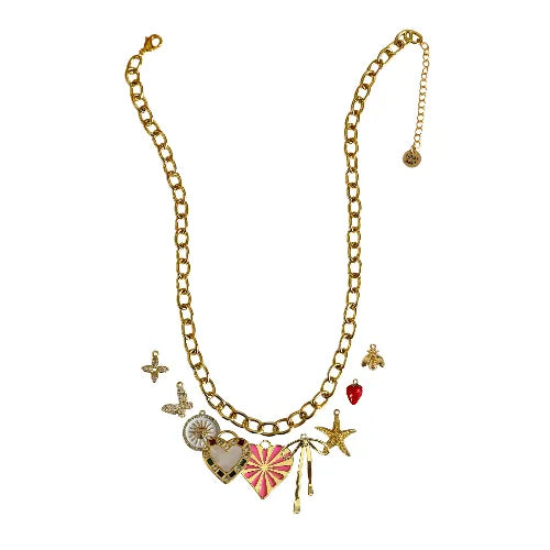 Custom Charm Necklace - Customer's Product with price 97.00 ID eMar3n69M1LcutbWv1JDxzpQ