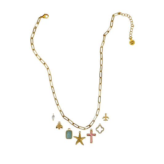 Custom Charm Necklace - Customer's Product with price 67.00 ID DhwAOPSJo7iqu9j-3qaxP5WP