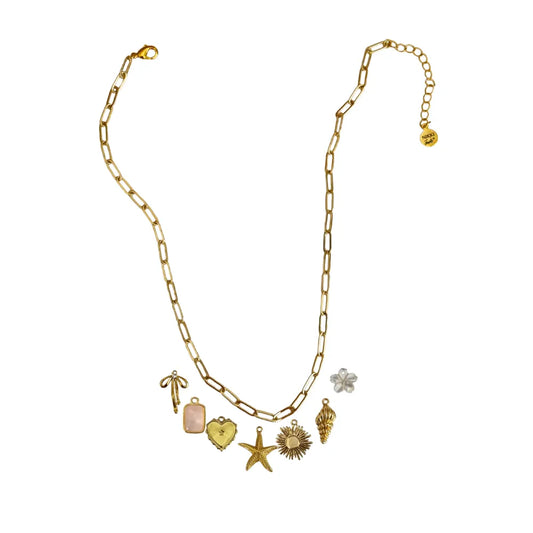Custom Charm Necklace - Customer's Product with price 67.00 ID c_GLfjEnTiO0Mu5XpGJX1qWF