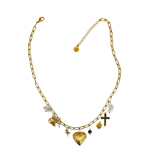 Custom Charm Necklace - Customer's Product with price 62.00 ID AA3Ys2eNv0tIF7XTpmxBSRE5