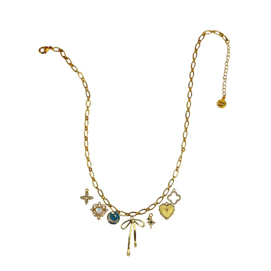 Custom Charm Necklace - Customer's Product with price 74.00 ID OvE0rdFb2JGoey7EX-dF0xzu
