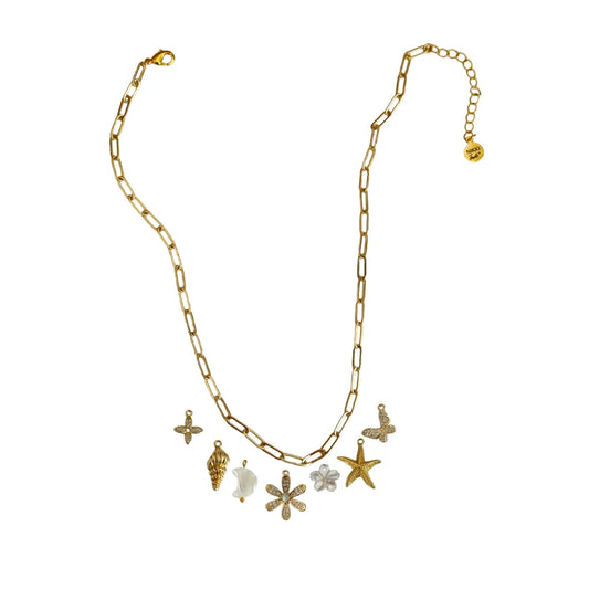 Custom Charm Necklace - Customer's Product with price 60.00 ID 8n4h59o4ytLQNdqc0VDUzYyf