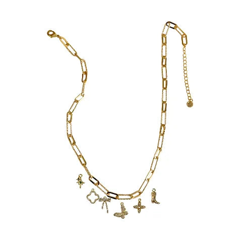 Custom Charm Necklace - Customer's Product with price 68.00 ID RIGRrrDOucy55hzMr0AmpPGS