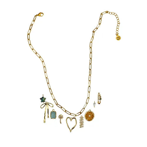 Custom Charm Necklace - Customer's Product with price 76.00 ID ptrntfPicLQT6zUtL2dWSQm9