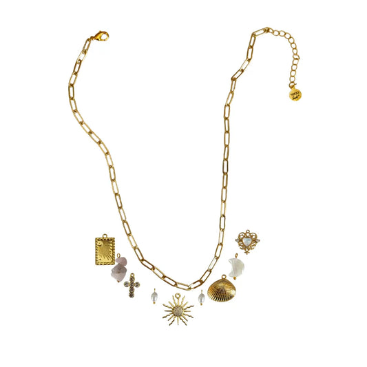 Custom Charm Necklace - Customer's Product with price 62.00 ID OCJAk-FndNwaoCEbX5Sk3CWZ