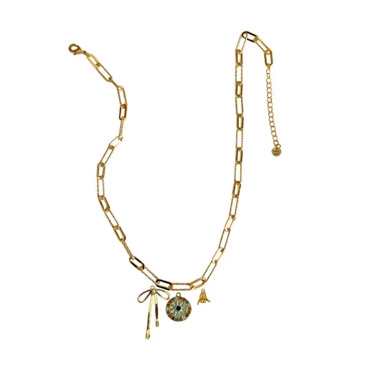 Custom Charm Necklace - Customer's Product with price 44.00 ID NwNHjST6rMGvBNQiRvSuUFrr