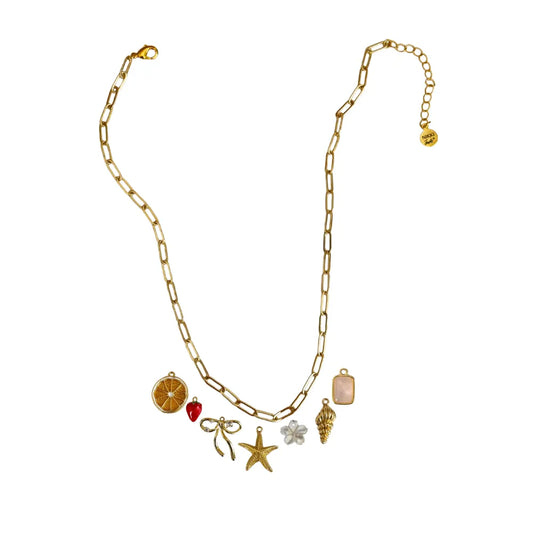 Custom Charm Necklace - Customer's Product with price 67.00 ID 0fcxl7fZHYXbIEqpSgAVTrML