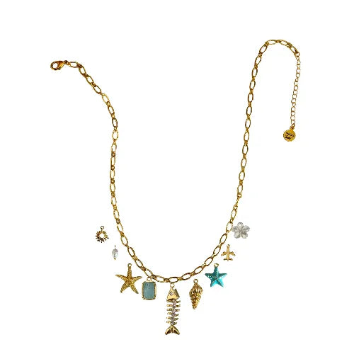 Custom Charm Necklace - Customer's Product with price 76.00 ID Z2fK7XiRpCc3qG4txqo9UpJy