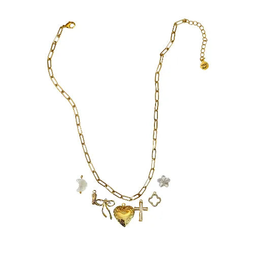 Custom Charm Necklace - Customer's Product with price 60.00 ID CUla_nGXzlE0ydvIwSoSlzVU