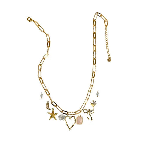Custom Charm Necklace - Customer's Product with price 71.00 ID DfdtPN6WiayXwRlMKsnD461n