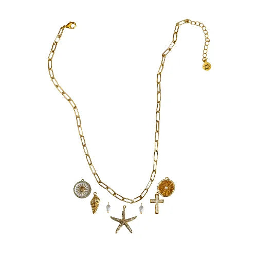Custom Charm Necklace - Customer's Product with price 60.00 ID e50YGxYypSILoywRSccnJWK9