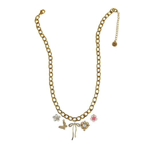 Custom Charm Necklace - Customer's Product with price 58.00 ID WYgWwV3Q9_JE4LrauvbUZ6wC
